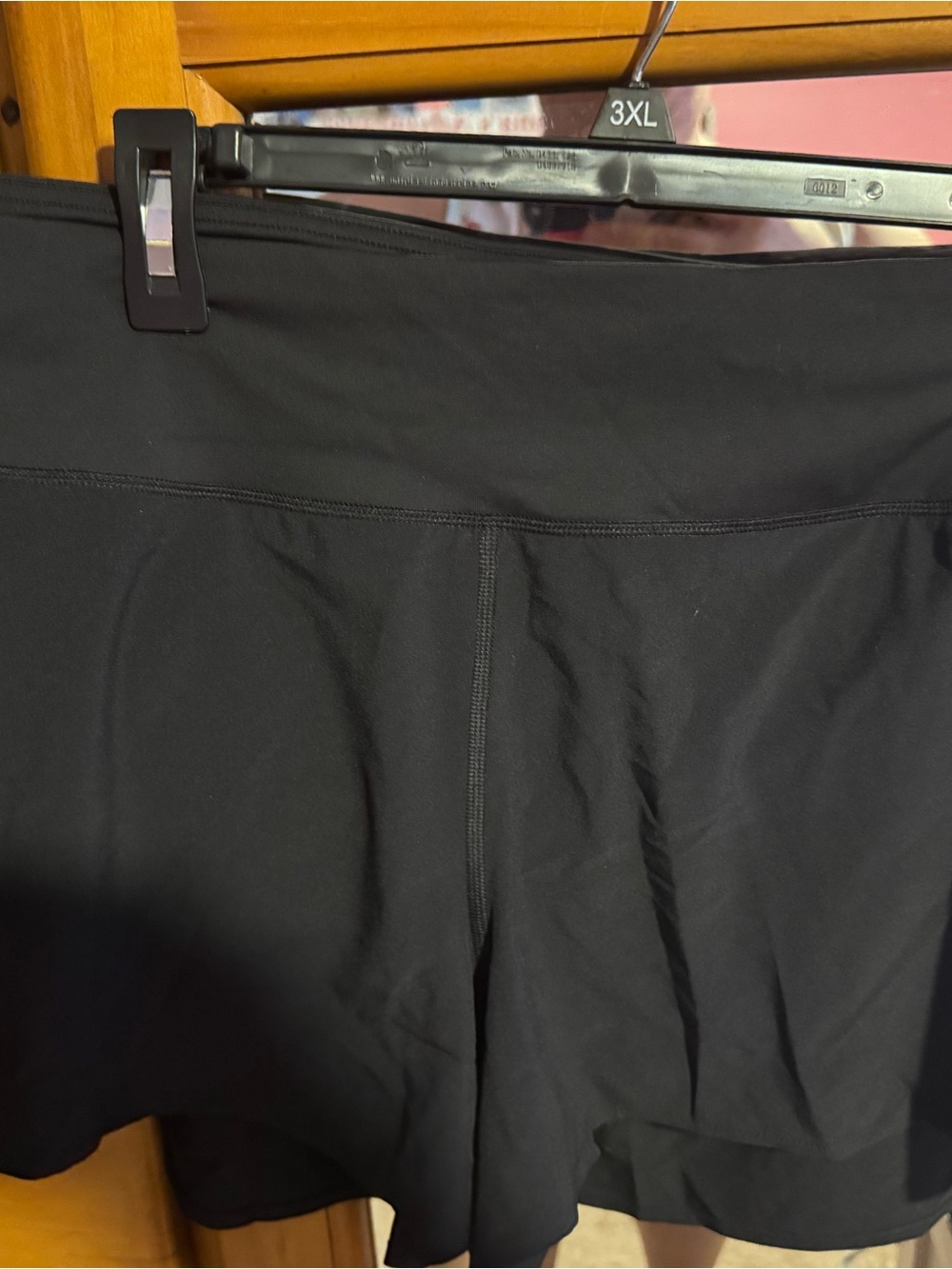 lululemon athletica Black Athletic Skort - Smooth Performance